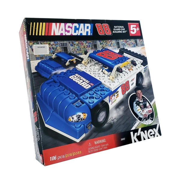 K'NEX Vintage 2009 NASCAR National Guard Dale Earnhardt Jr. Set 36002 New Sealed - Picture 1 of 11
